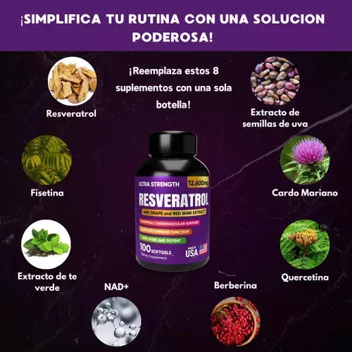 💥 Potencia tu Energía y Bienestar con el Combo Ashwagandha + Resveratrol 💥