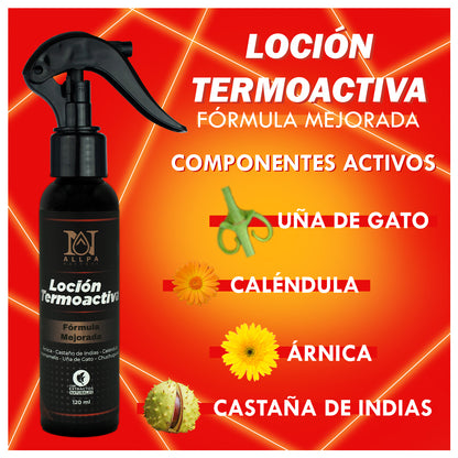 🔥 Loción Termo Activa para Atletas – Reducción de Grasa y Recuperación Muscular Rápida