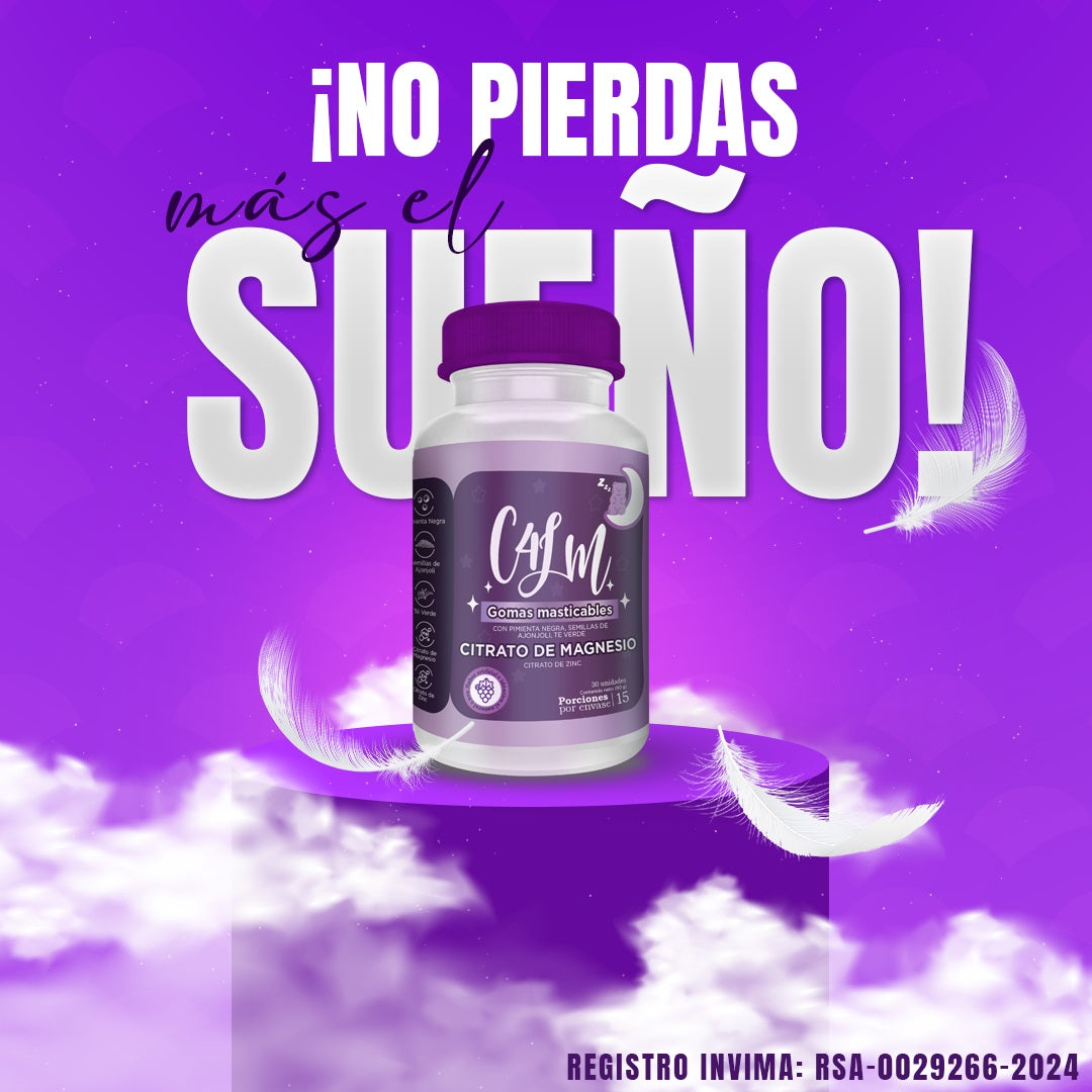 C4LM  GOMAS PARA DORMIR