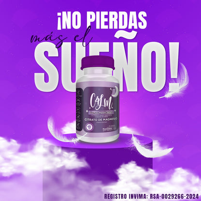 C4LM  GOMAS PARA DORMIR