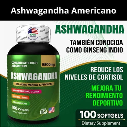 💥 Potencia tu Energía y Bienestar con el Combo Ashwagandha + Resveratrol 💥