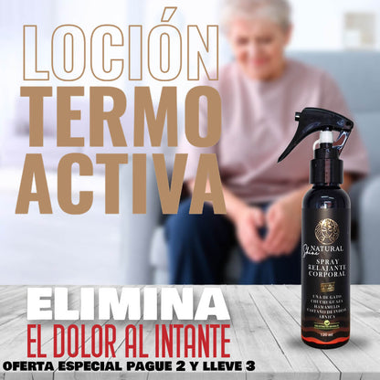 🔥 Loción Termo Activa para Atletas – Reducción de Grasa y Recuperación Muscular Rápida
