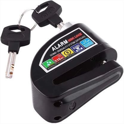 Candado Para Disco de Moto con Alarma 110dB Antirrobo – Seguridad Máxima para Motocicletas
